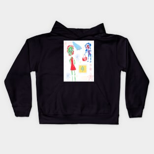 Funky girls Kids Hoodie